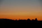 Gstad Chiemsee - Abendstimmung beim Sonnenuntergang