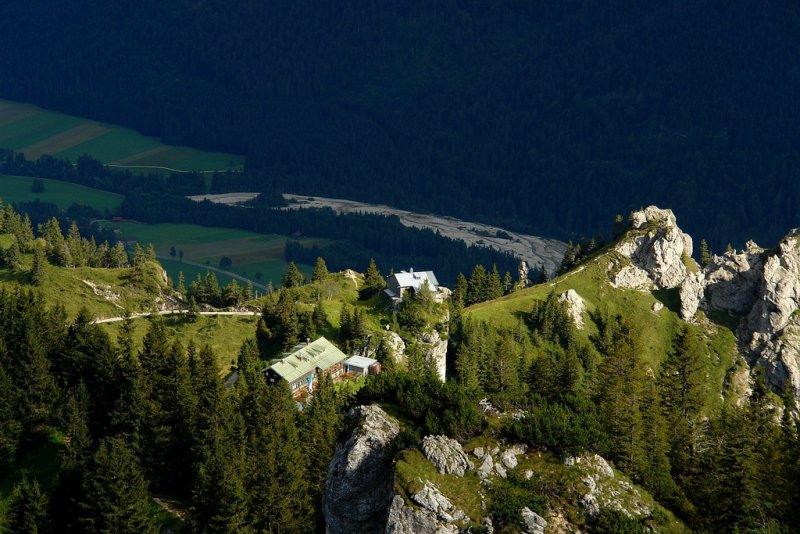 August Schuster Haus von oben