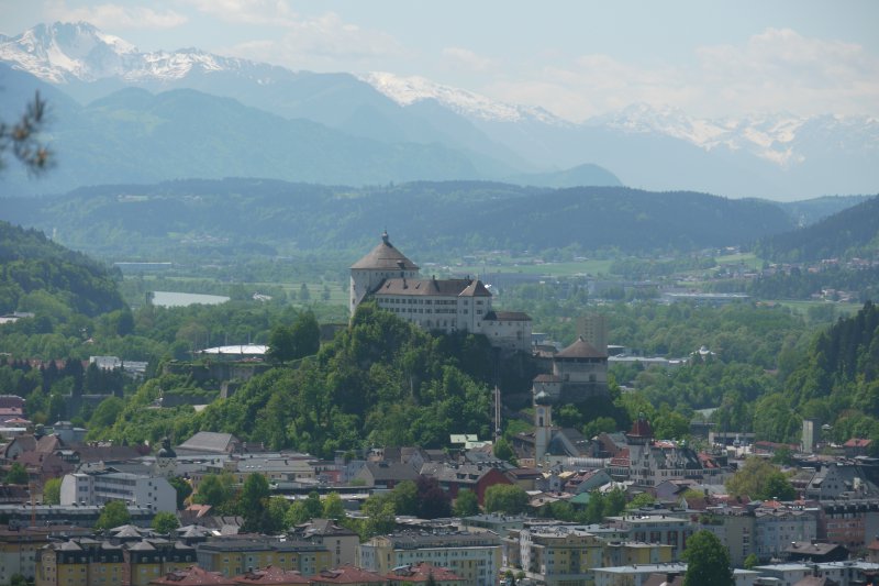 Kufstein mit Festung und Inntal