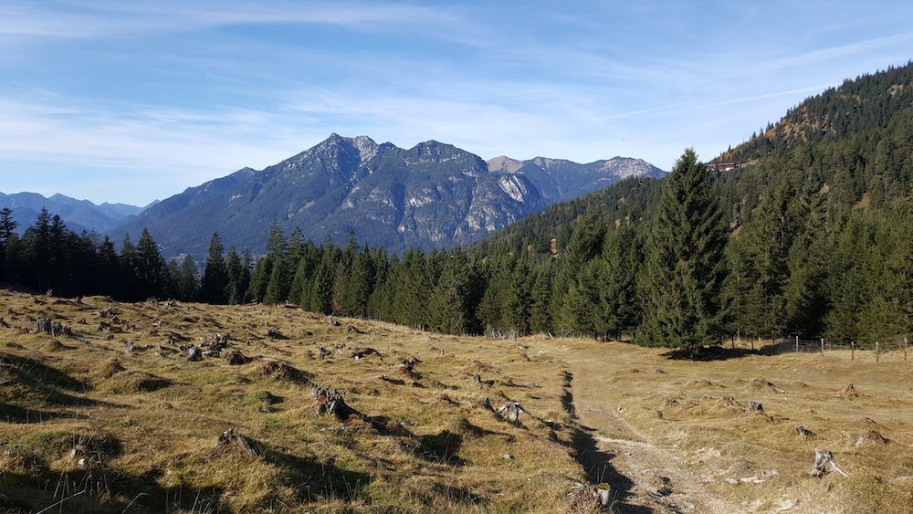 Wank - Steinbichel - mutterseelenalleine am Berg