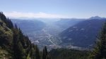 Taufenscharte - Blick nach Meran und ins Burggrafenamt