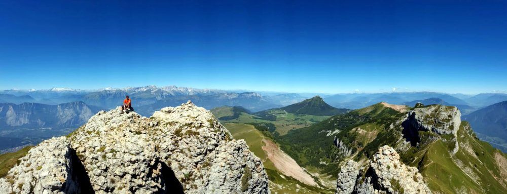 Panorama auf dem Monte Cornetto