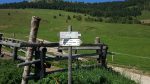 Einziger Wegweiser zum Monte Cornetto