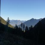 Blick aus der Wendelsteinbahn