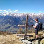 Ausblick Gipfelkreuz Lauwand