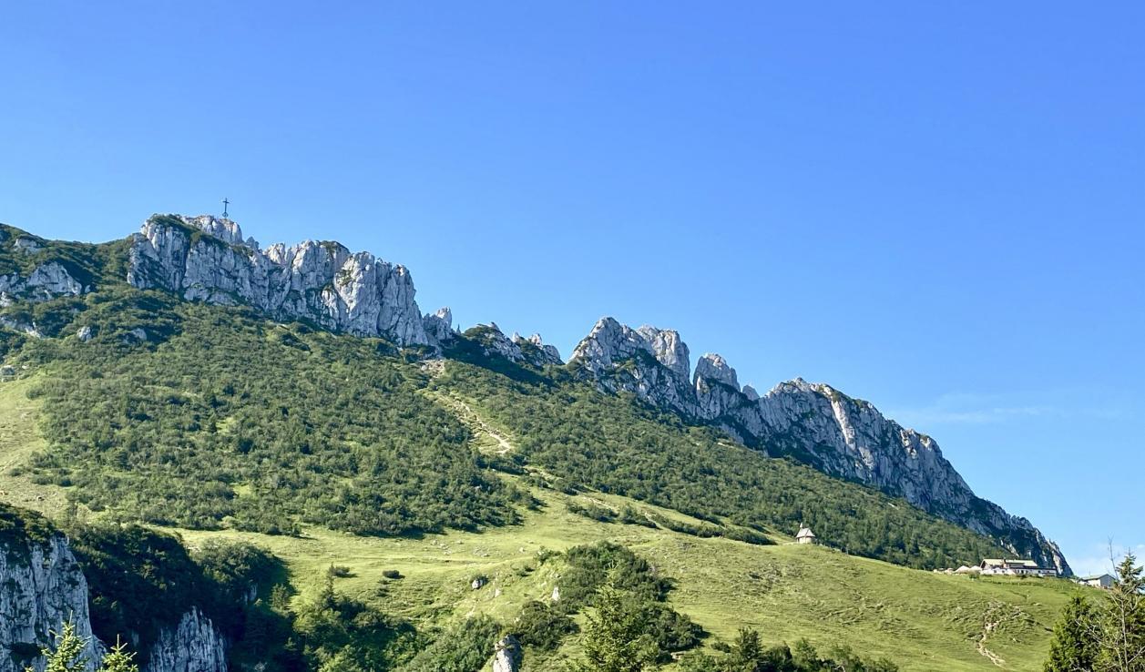 Kampenwand: Wanderung von Aigen über Steinlingalm
