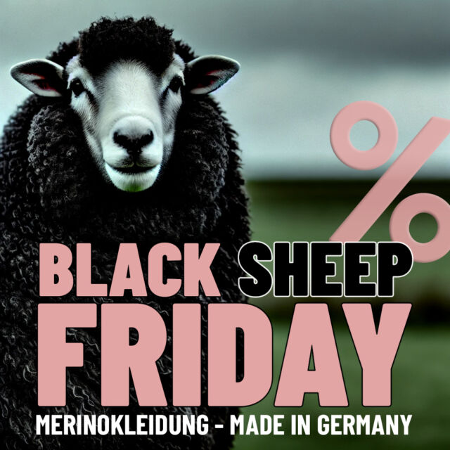🐑 Spare bis zu 30 %! Sichere Dir bis zum 01. Dezember satte Rabatte in unserem Black Sheep Friday Sale! 🐏  ➡️ Den Link zum Sale findest Du in unserer Bio! ⬆️