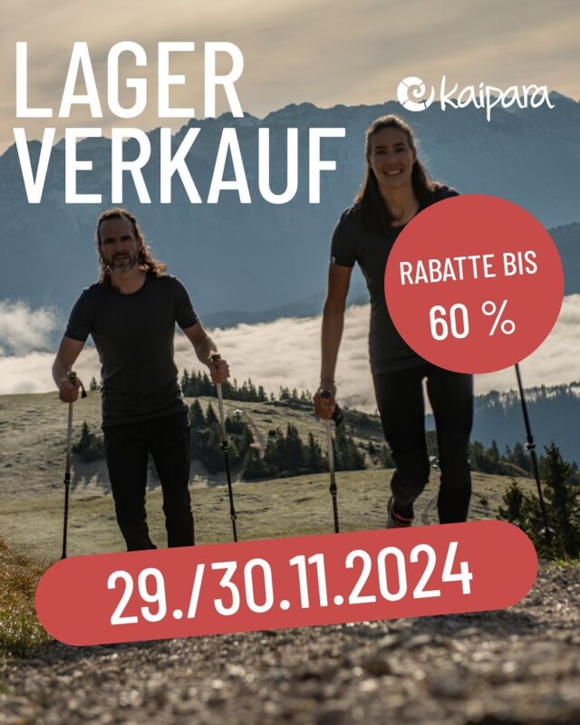 ✨🐑 Großartige Rabatte und Merinowolle hautnah erleben! 🐑✨  Am 29. & 30. November laden wir Dich wieder herzlich zu unserem Lagerverkauf auf Gut Schwaighof ein! Freu Dich auf:
💡 Rabatte bis zu 60 % auf ausgewählte Merinokleidung
🤲 Die Möglichkeit, unsere hochwertigen Stücke hautnah zu fühlen und zu probieren
🧥 Persönliche Beratung rund um unsere Merinoprodukte  Erlebe unsere Kollektion in einer einzigartigen Umgebung, die genauso naturverbunden ist wie unsere Philosophie. Ob Shirts, Jacken, Decken oder Accessoires – hier kannst Du alles vor Ort entdecken und Dir Dein neues Lieblingsstück sichern. 💚  📍 Gut Schwaighof, Allmannshofen bei Augsburg
📅 Freitag, 29.11.2024, 16–20 Uhr
📅 Samstag, 30.11.2024, 10–14 Uhr  Komm vorbei, lass Dich inspirieren und finde Dein perfektes Stück aus 100 % Merinowolle! 🌿  #merinolagerverkauf #merinowolleerleben #nachhaltigemode #kaiparamerino #gutschwaighof 
#lagerverkauf  📸 Fotos: Christian Pfanzelt, Frank Selter
