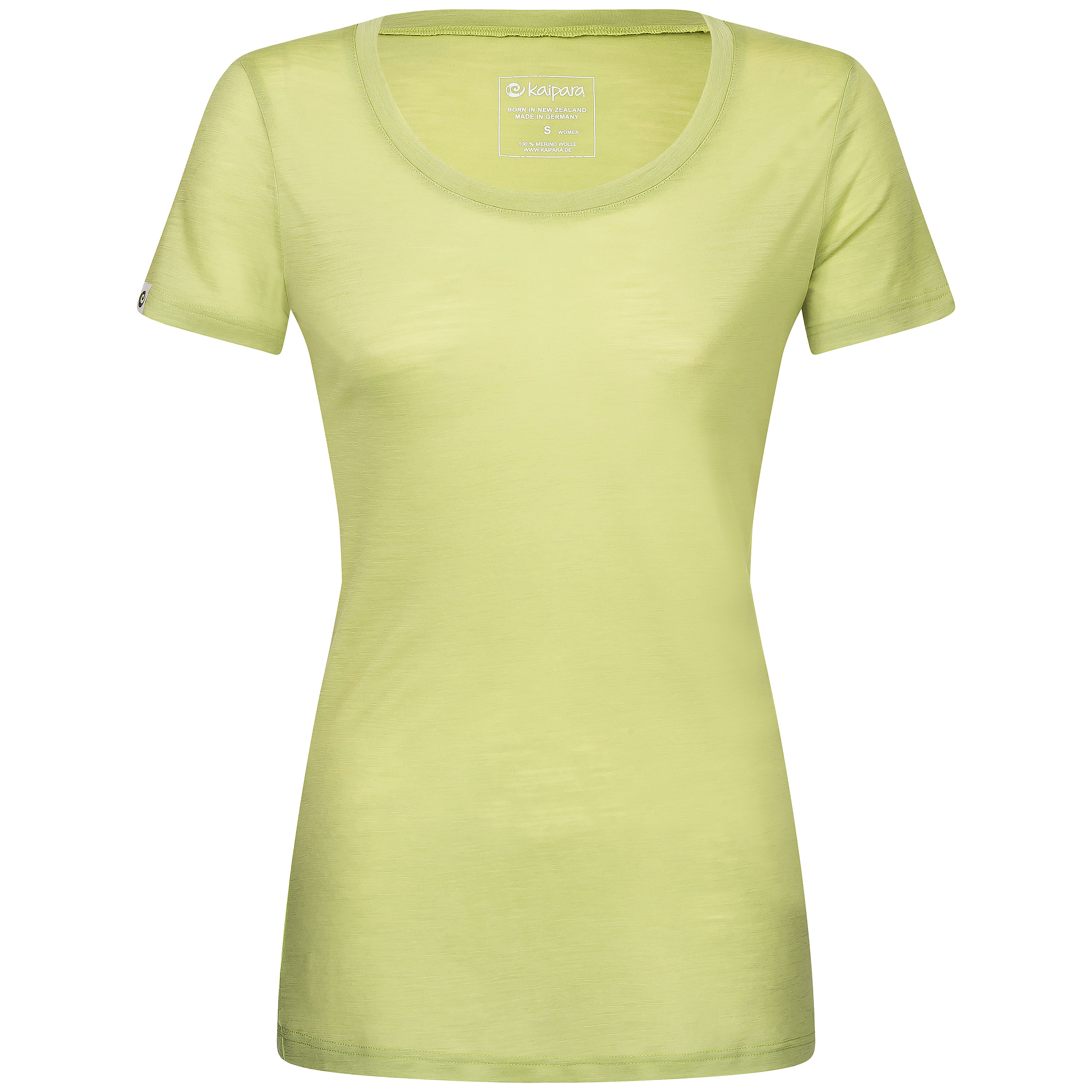 Merino Shirt Damen Kurzarm Slim Fit 150 weiter Rundhals