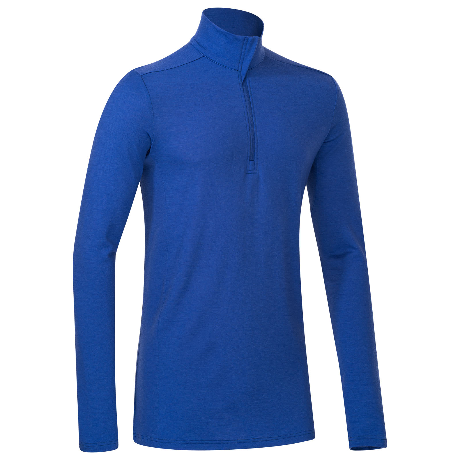 Merino Zip-Neck Herren Slimfit 200