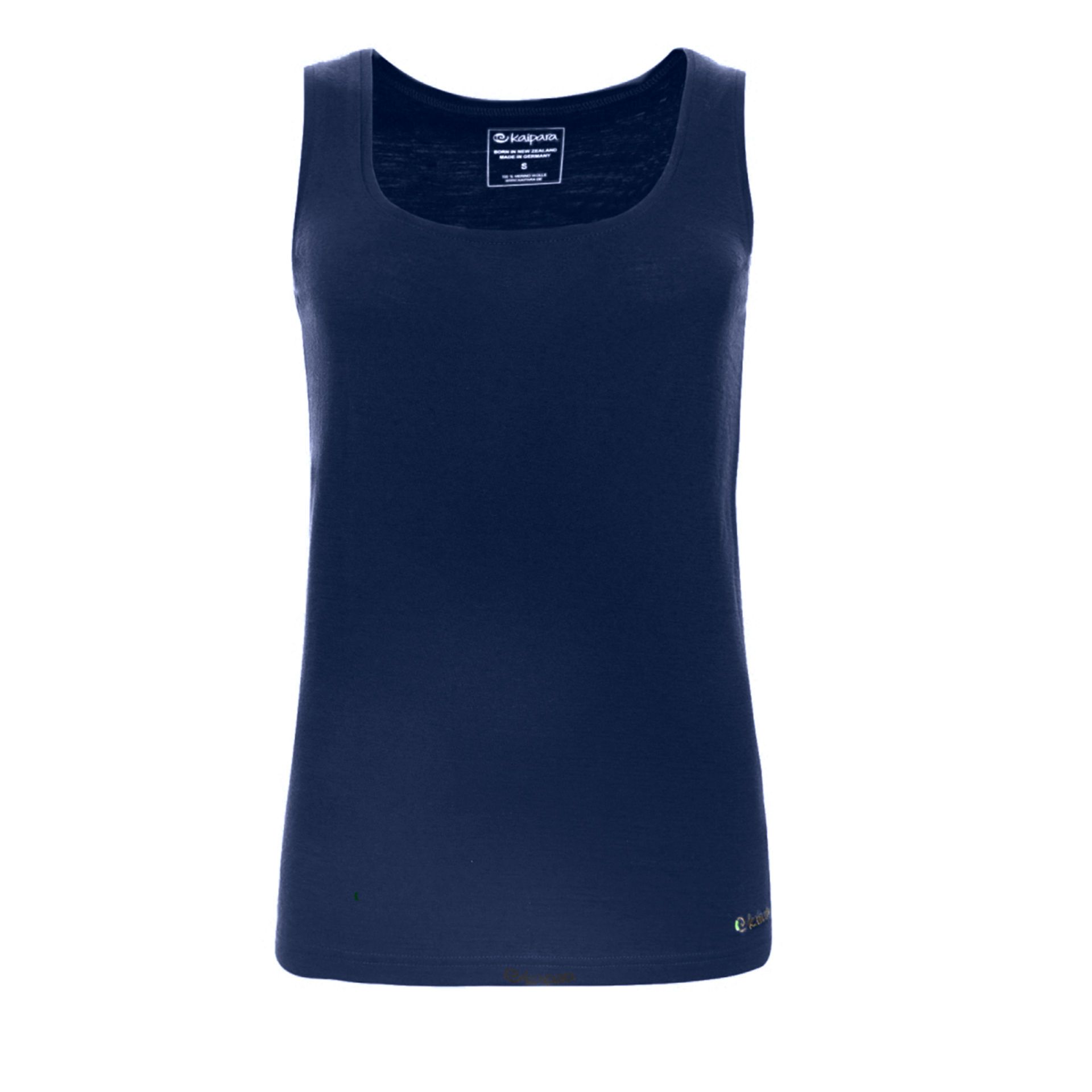 Merino ärmelloses Unterhemd Damen Regular Fit 150