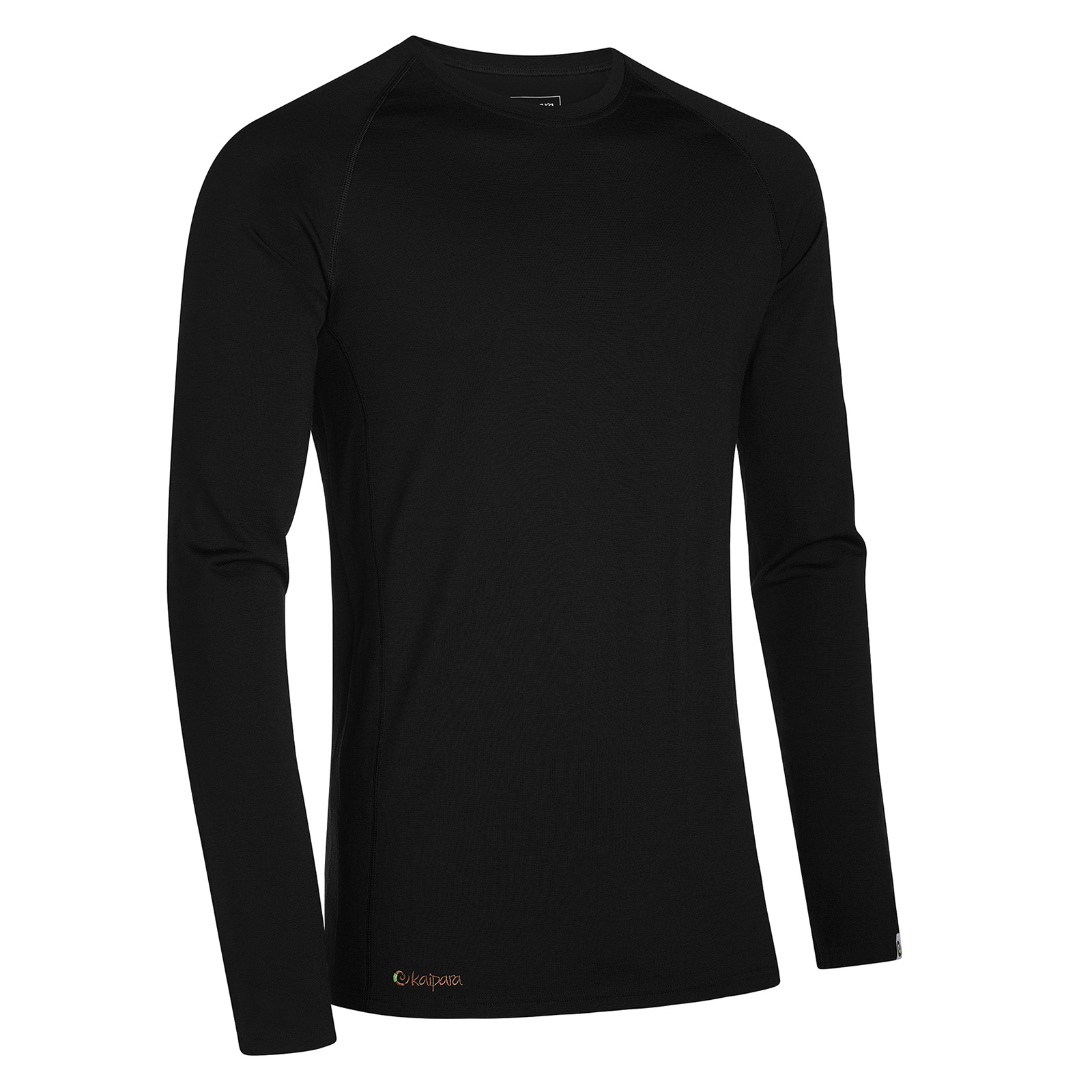 Merino Raglan Langarm Unterhemd Herren Slim Fit 200