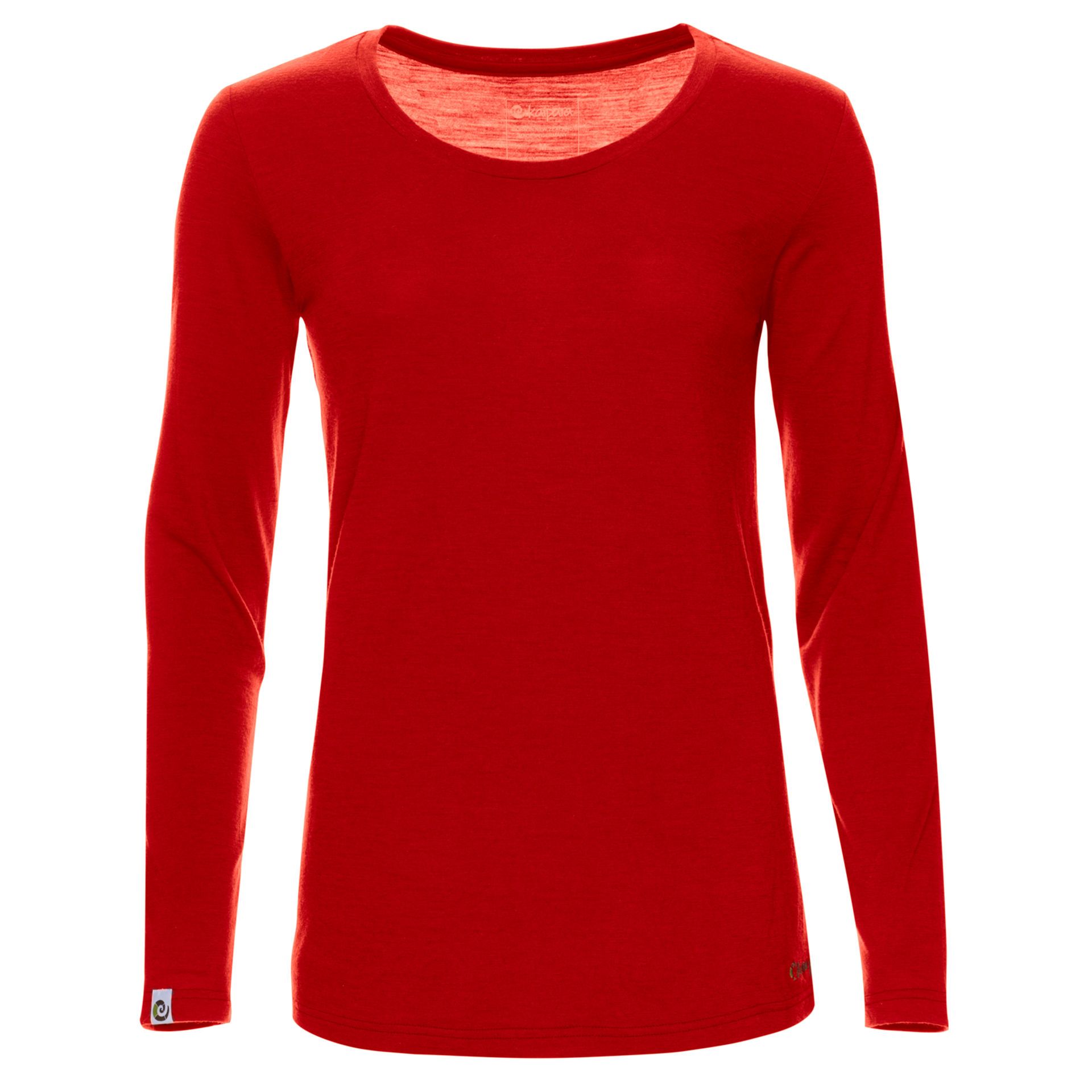 Merino Longsleeve Damen Regular Fit 150 weiter Rundhals