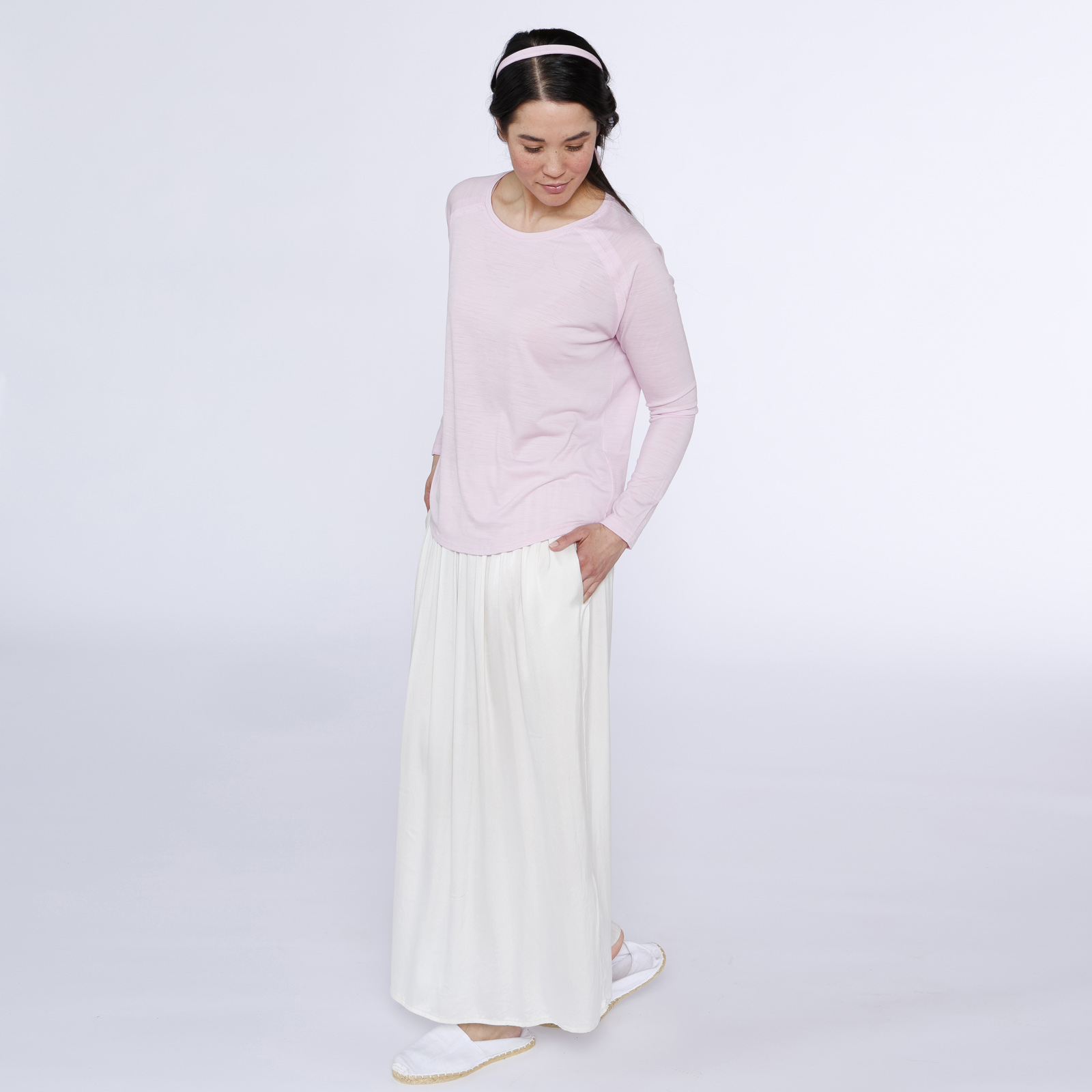 URBAN Merino Longsleeve Damen Oversized 150