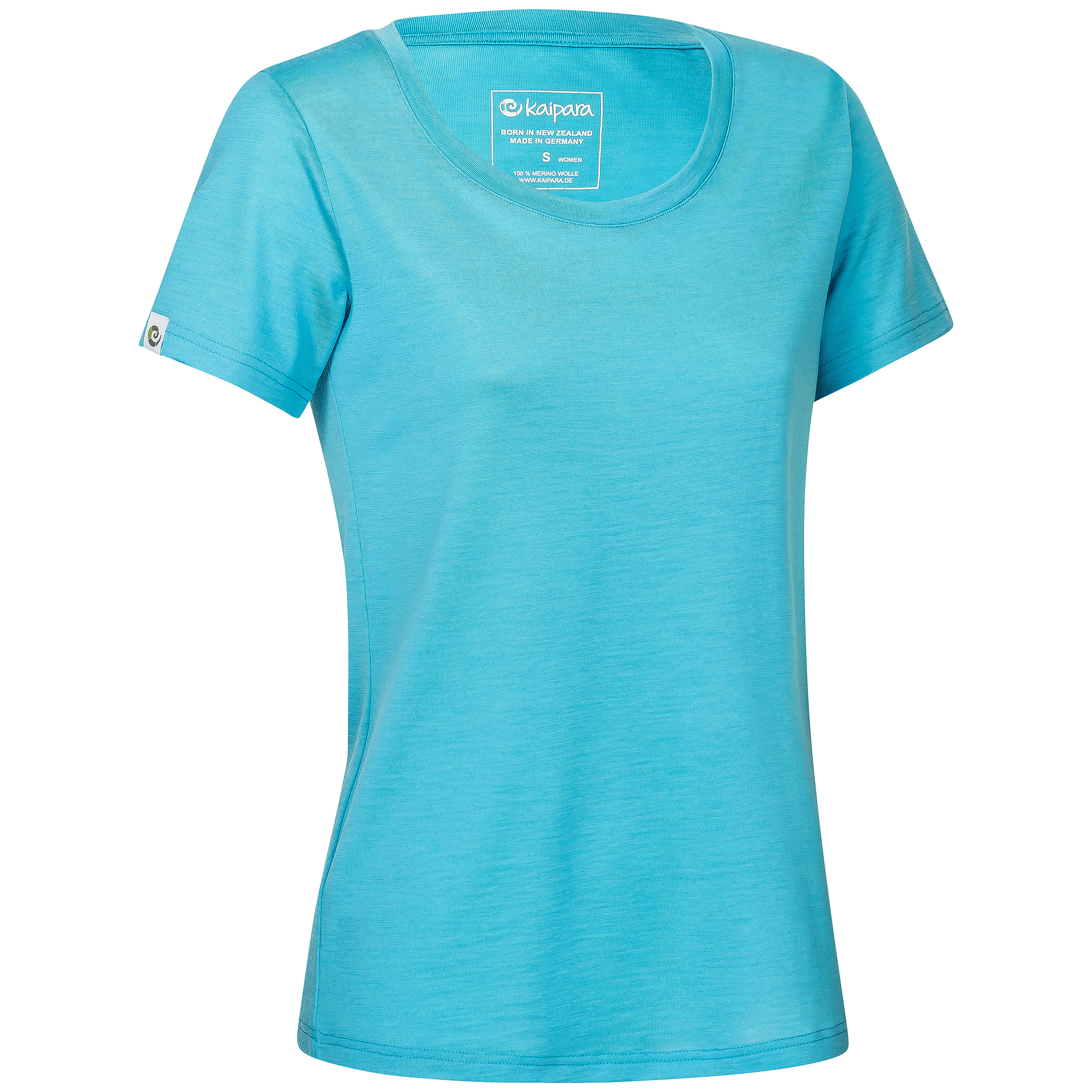 Merino Shirt Damen Kurzarm Regularfit 200 weiter Rundhals