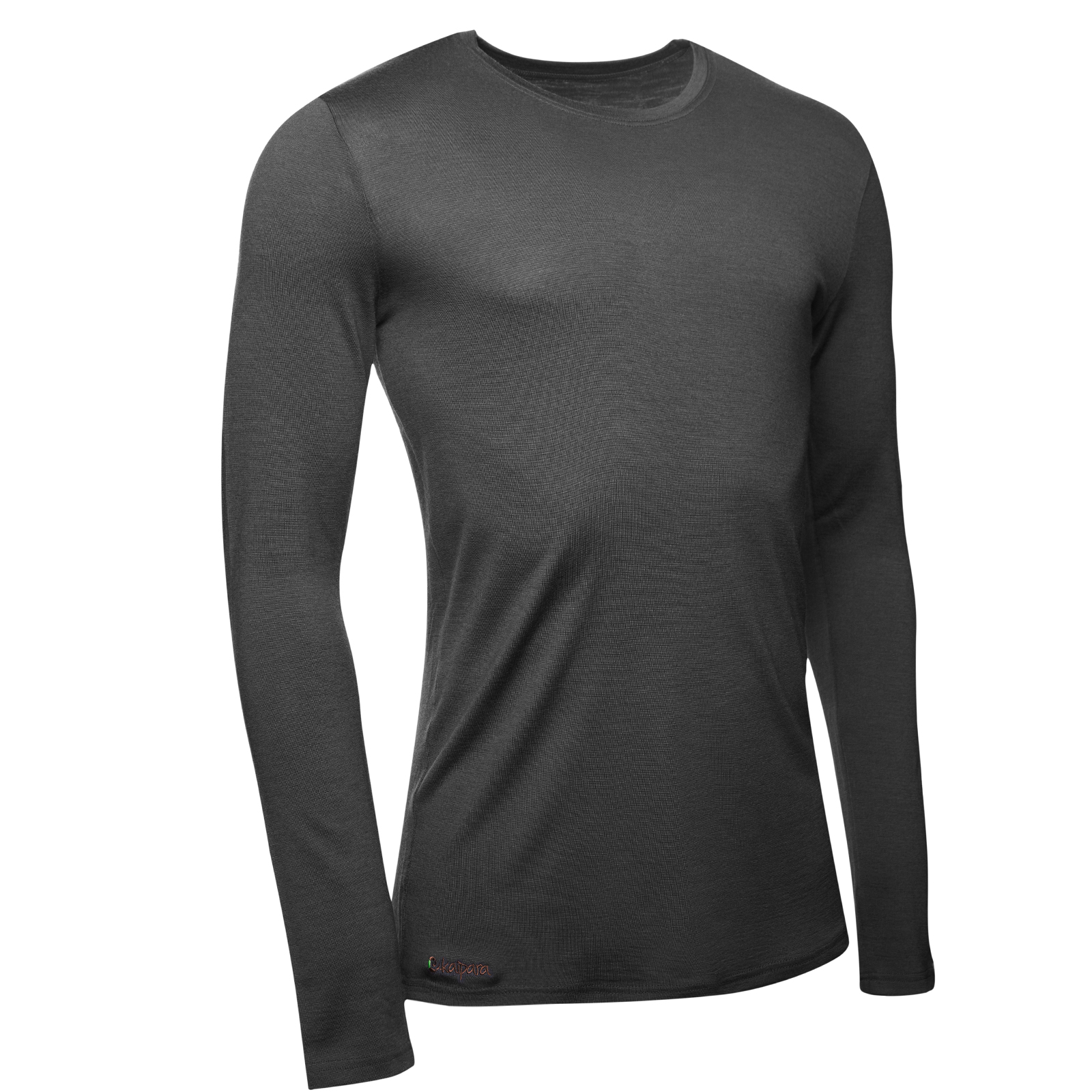 Merino Longsleeve Herren Slim Fit 200