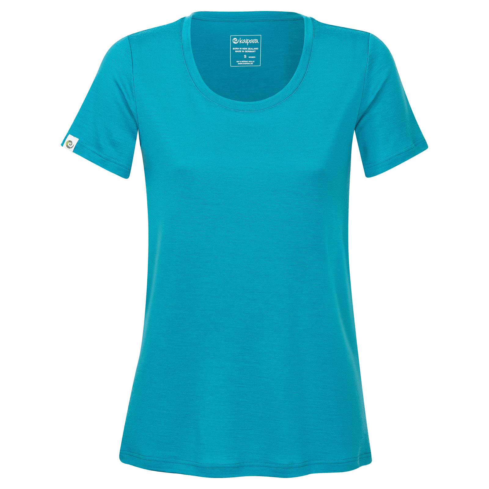 Merino Shirt Damen Kurzarm Regularfit 150 weiter Rundhals