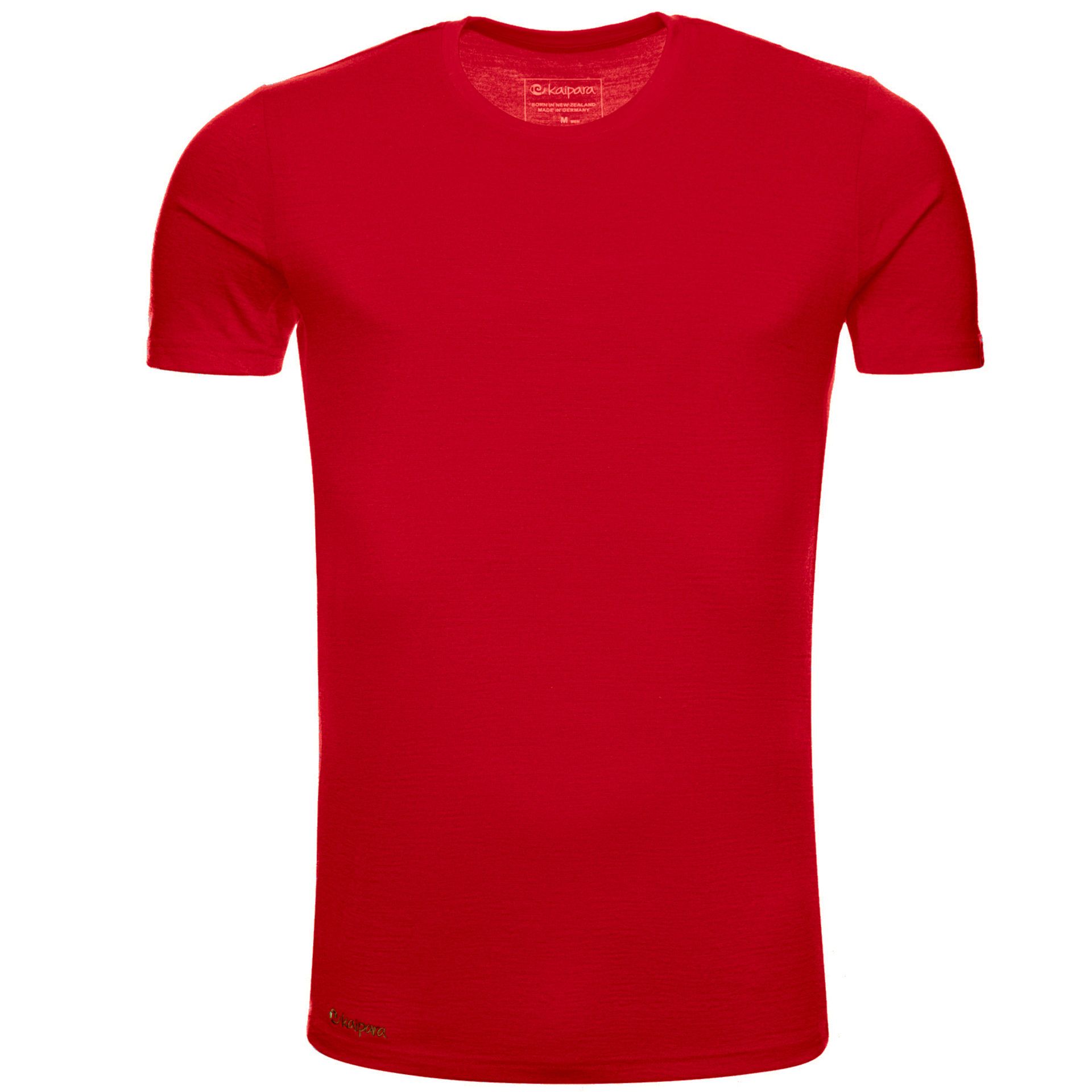 Merino Shirt Herren Kurzarm Slim Fit 200