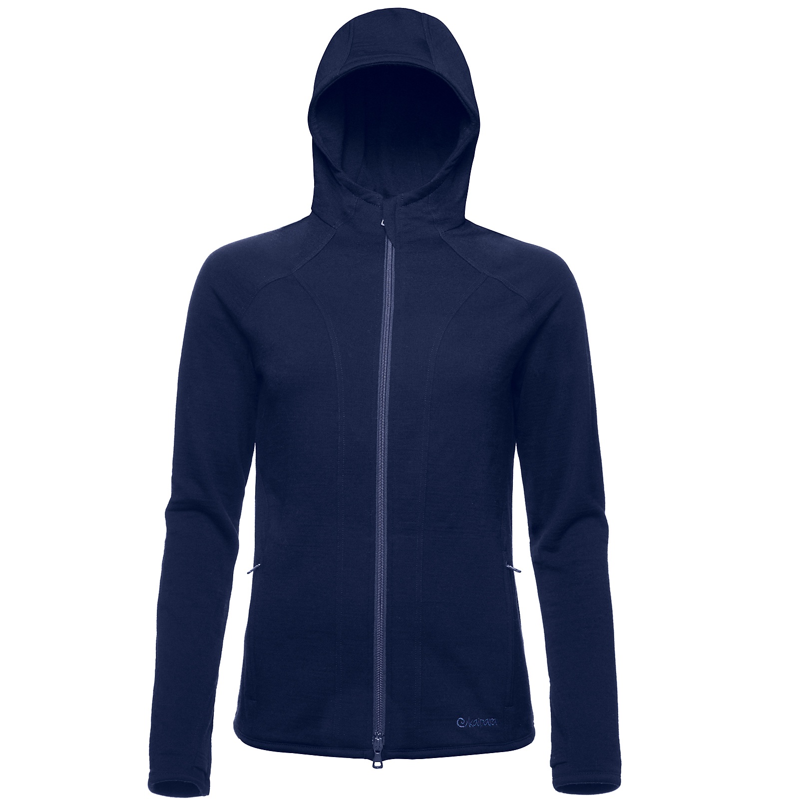 Merino Hoody Sweat Jacke Damen 270