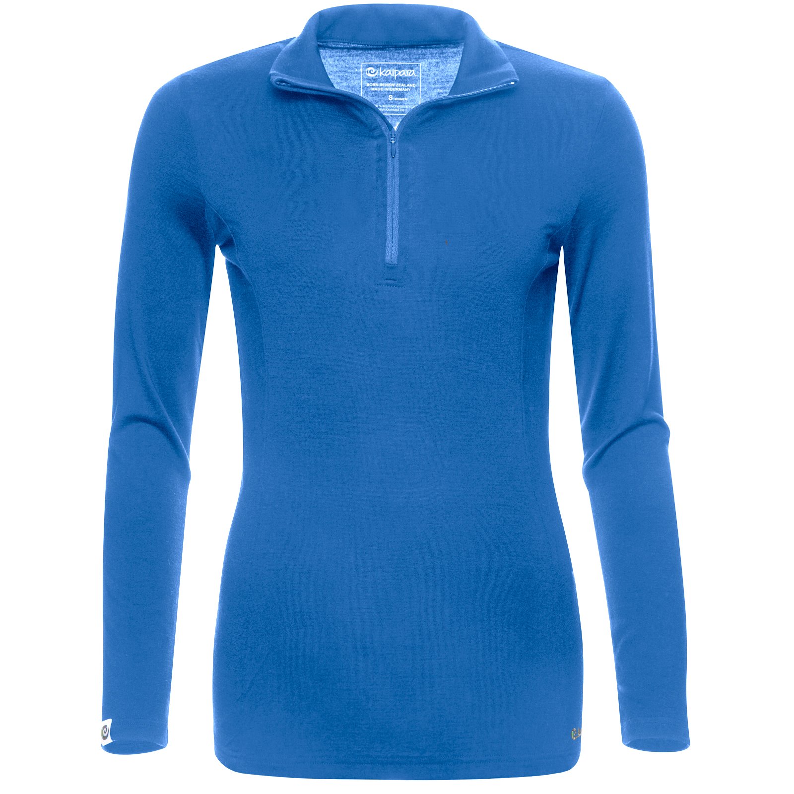 Merino Zip-Neck Damen Slim Fit 200