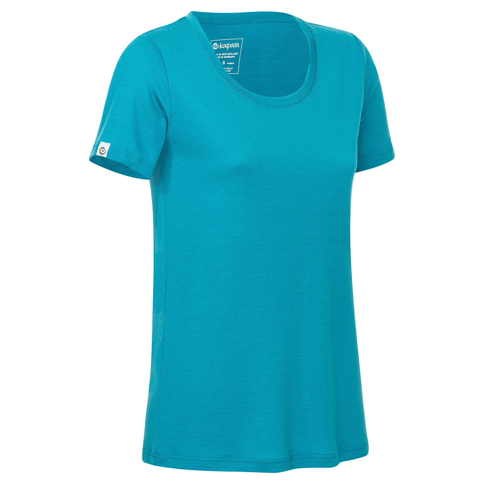 Merino Shirt Damen Kurzarm Regularfit 200 weiter Rundhals