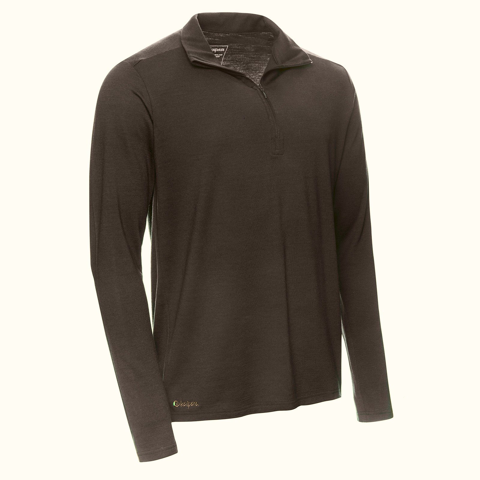 Merino Zip-Neck Herren Regular Fit 200