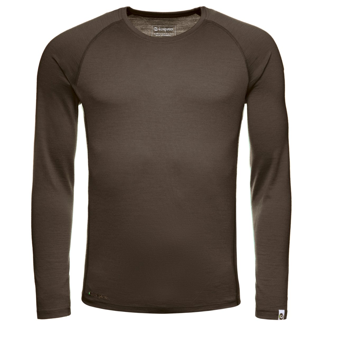 Merino Raglan Longsleeve Herren Slimfit 200