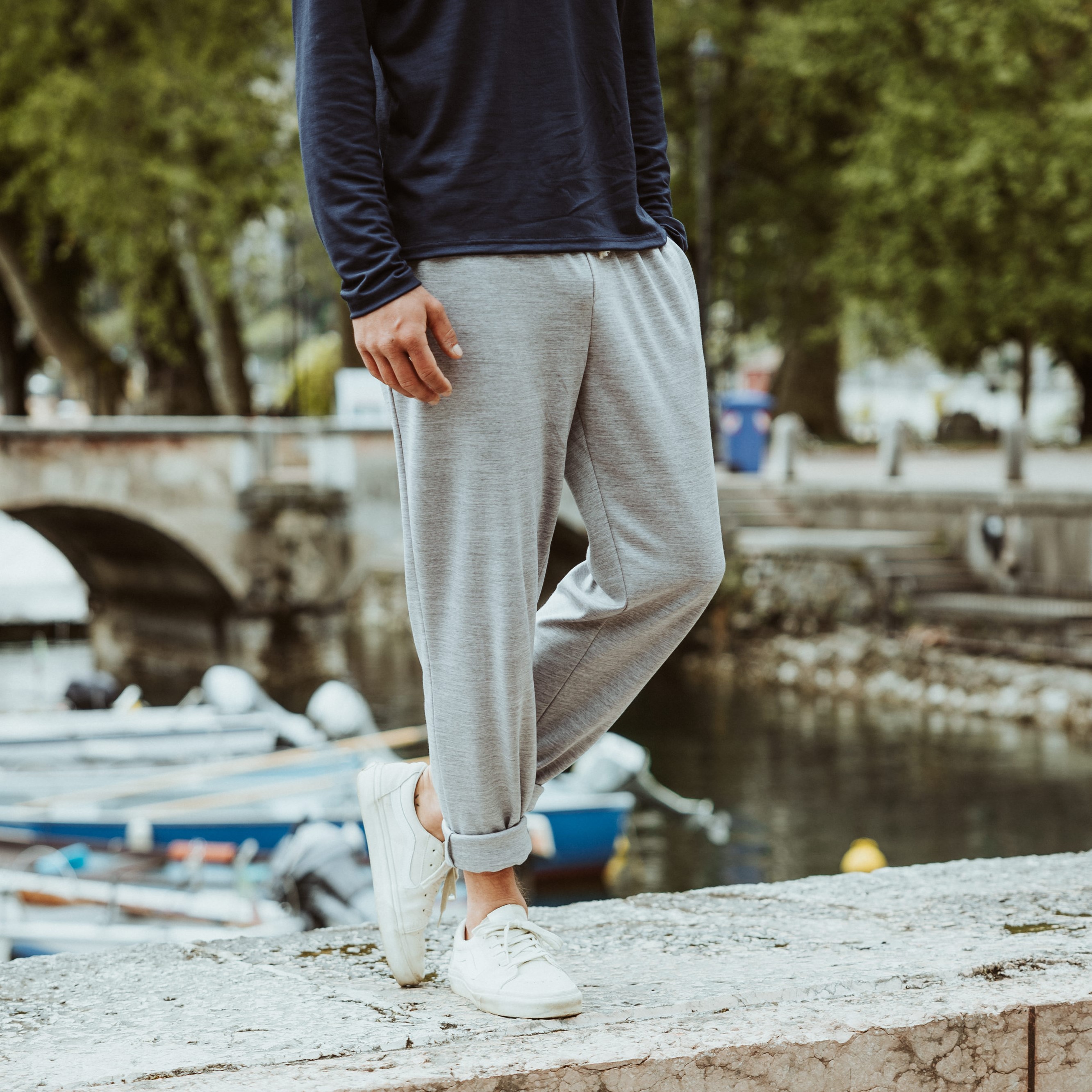 URBAN Merino Jogginghose Herren 270