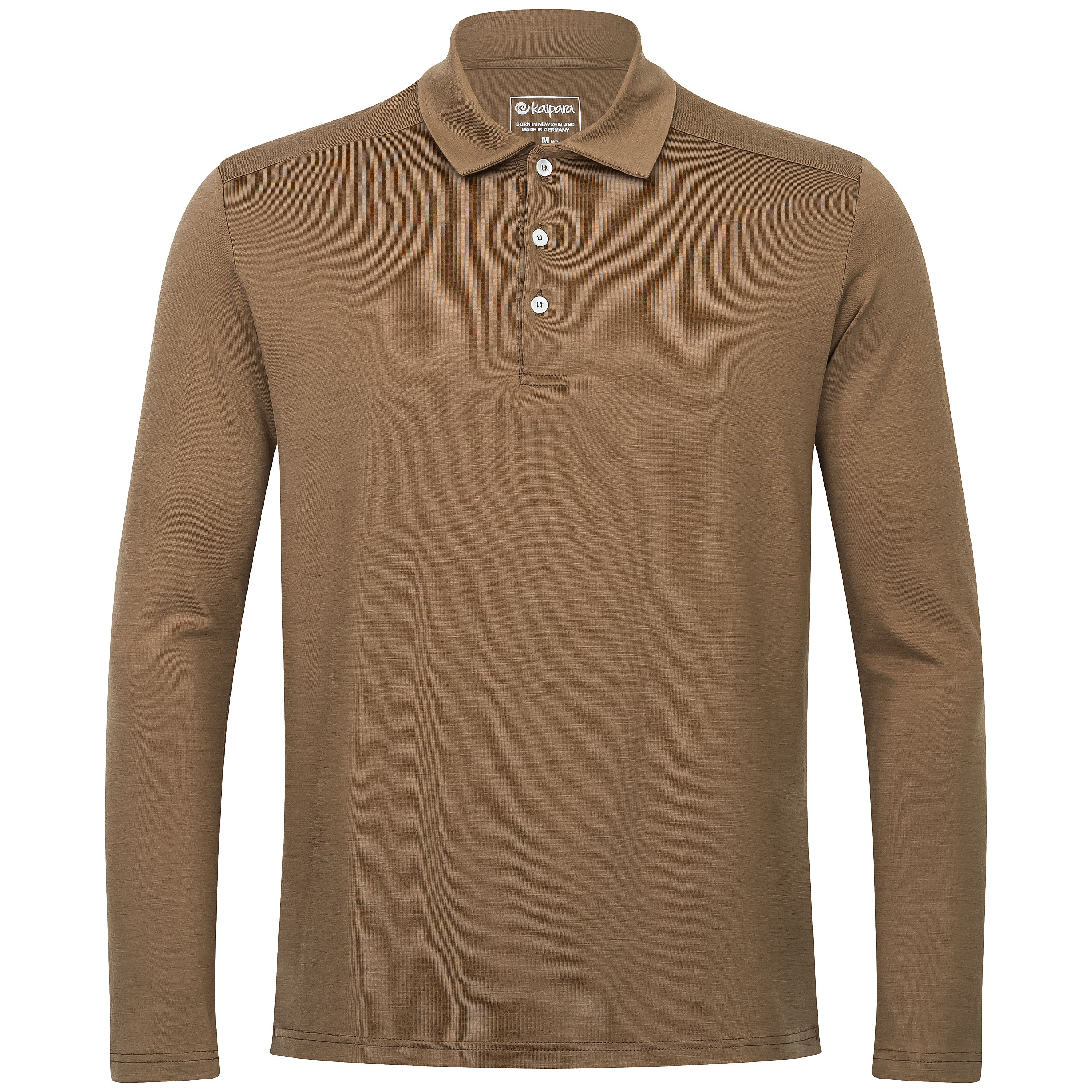 URBAN Merino Poloshirt Herren Langarm Regular 200
