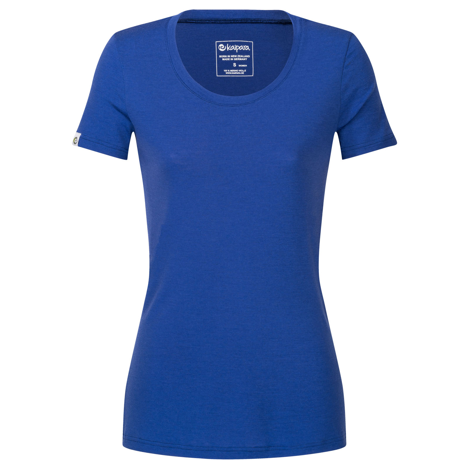 Merino Shirt Damen Kurzarm Slim Fit fit 200 weiter Rundhals