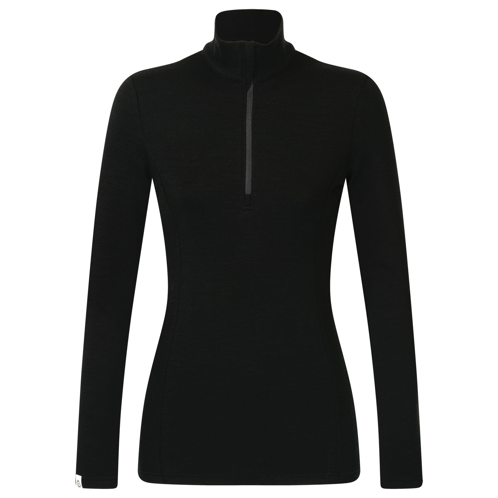 Merino Zip-Neck Damen Slimfit 250