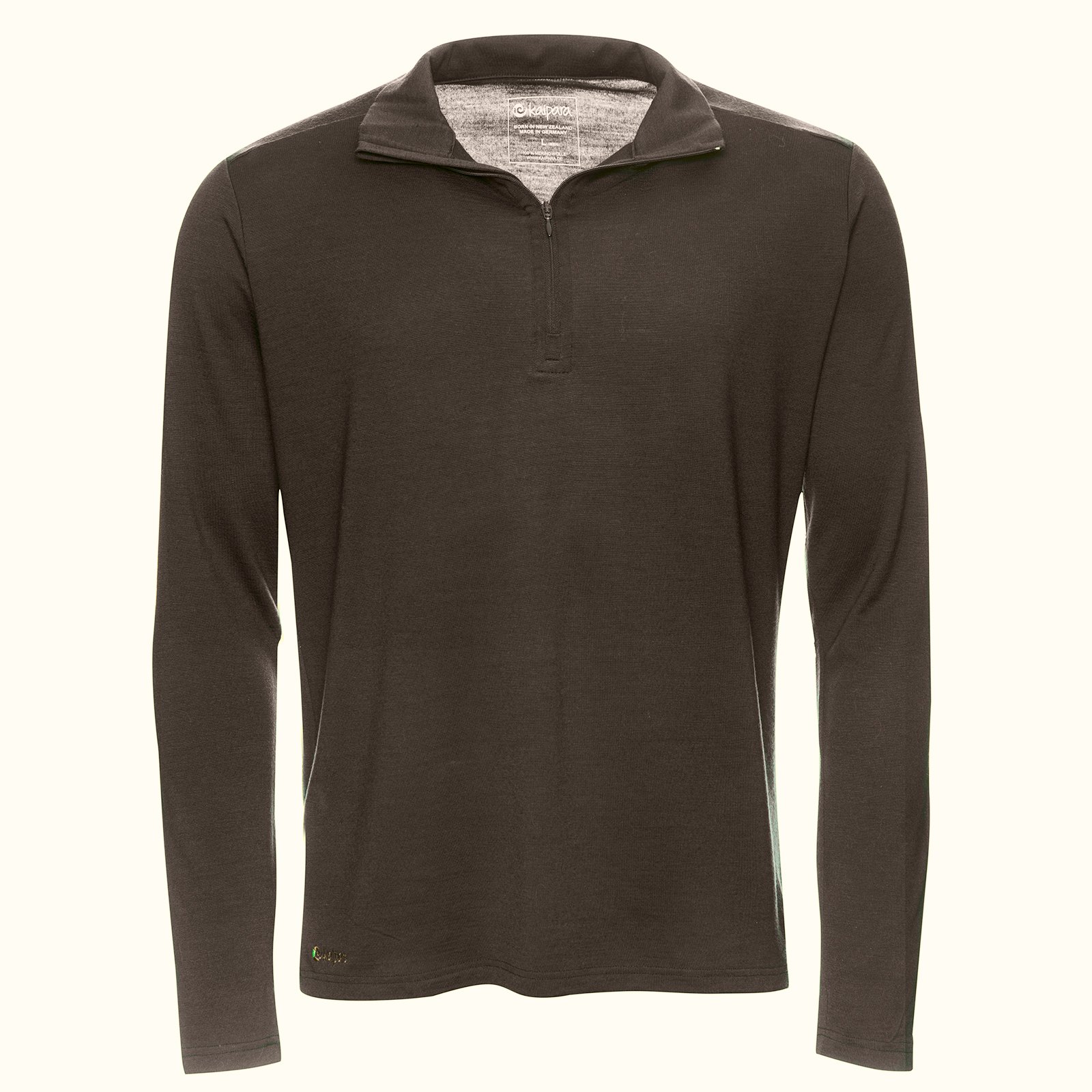 Merino Zip-Neck Herren Regular Fit 200
