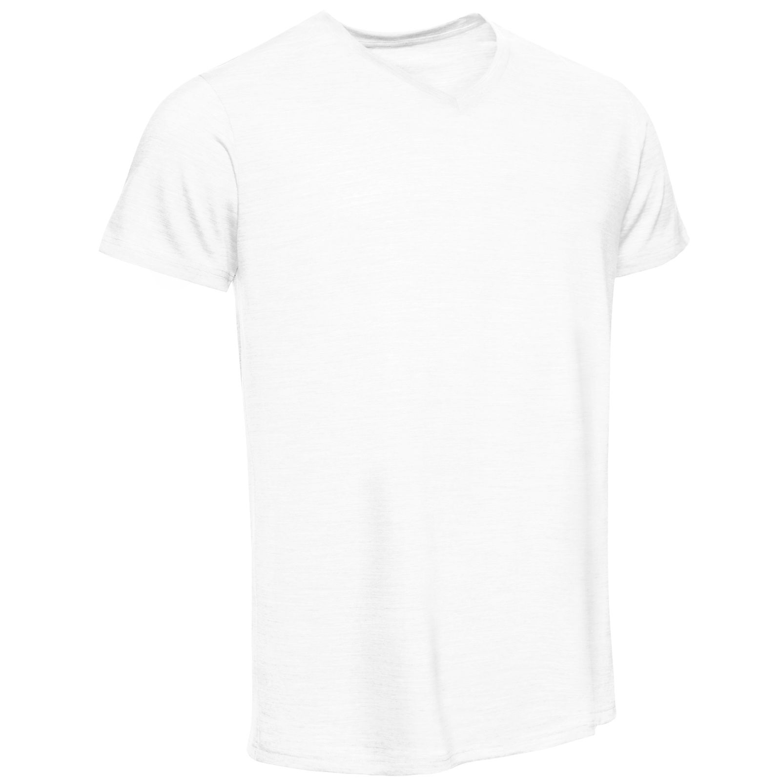 URBAN Merino Kurzarm Unterhemd Herren Regular V-Neck 200