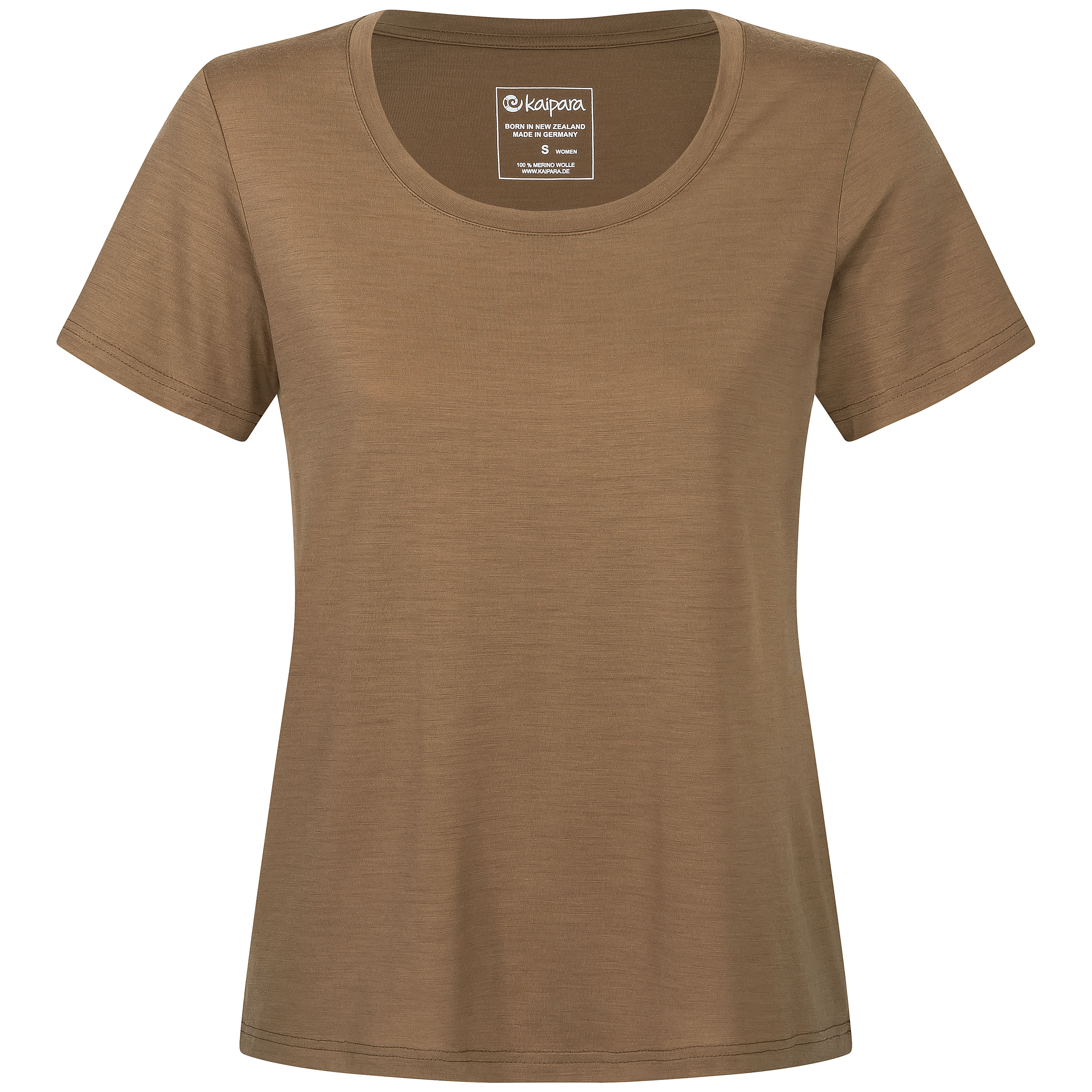 URBAN Merino Shirt Damen Kurzarm Regular Fit 200 weiter Rundhals