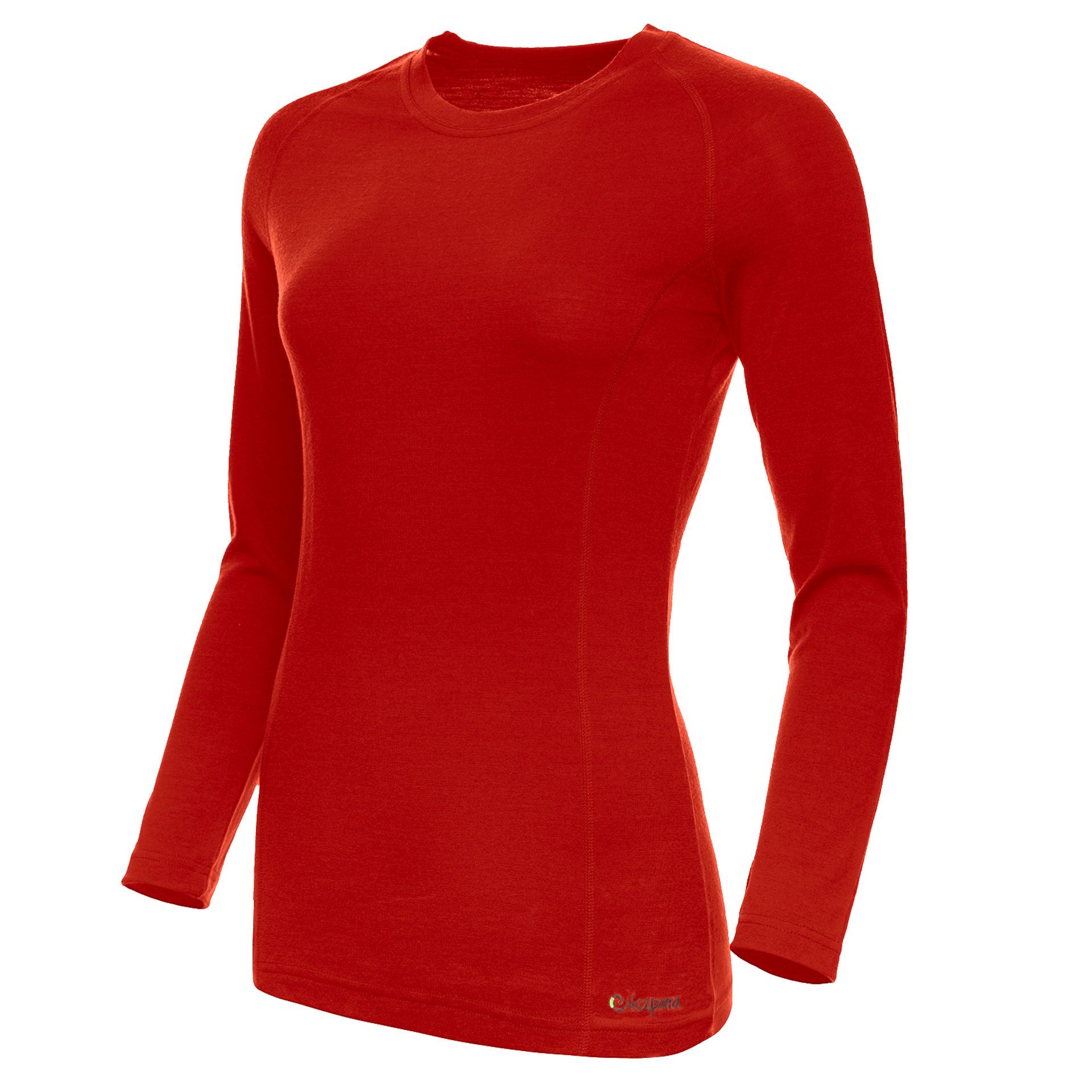 Merino Raglan Longsleeve Damen Slim Fit 200
