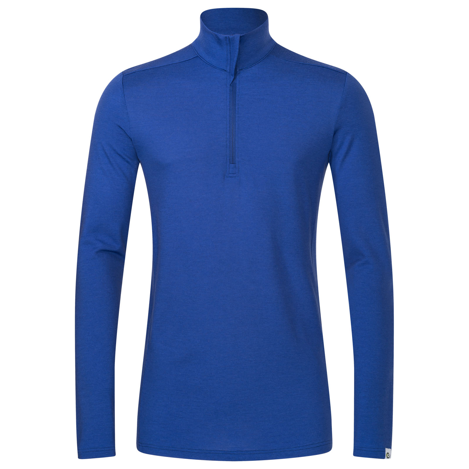 Merino Zip-Neck Herren Slimfit 200