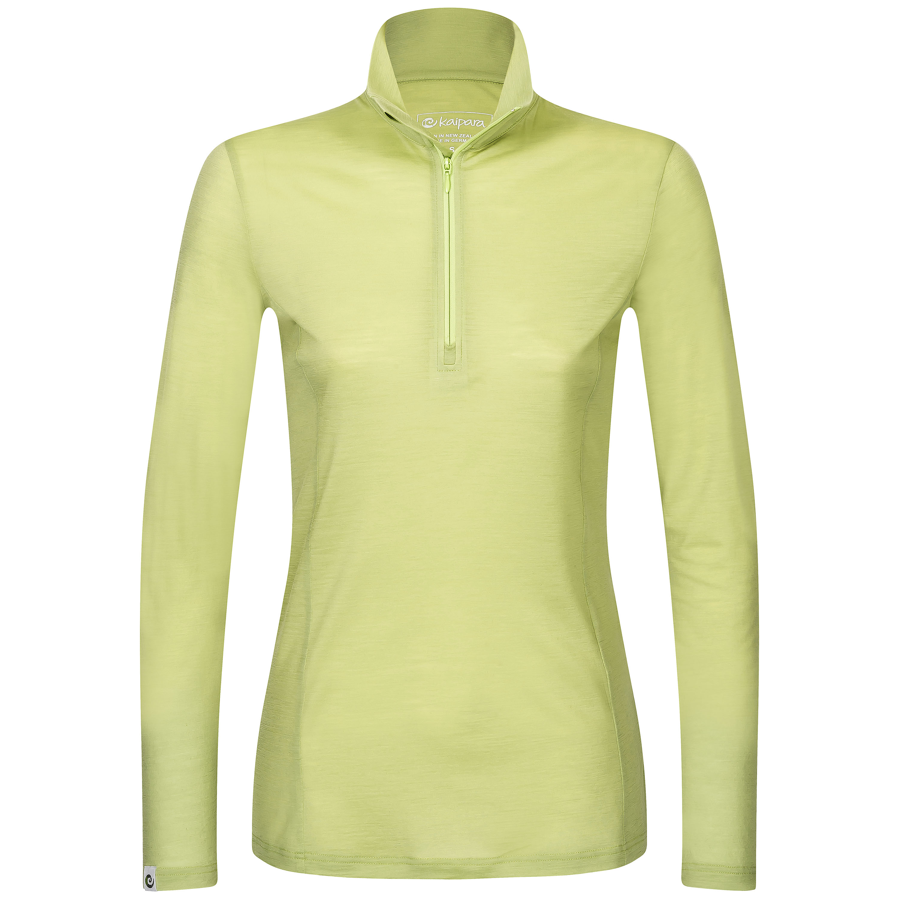 Merino Zip-Neck Damen Slim Fit 150
