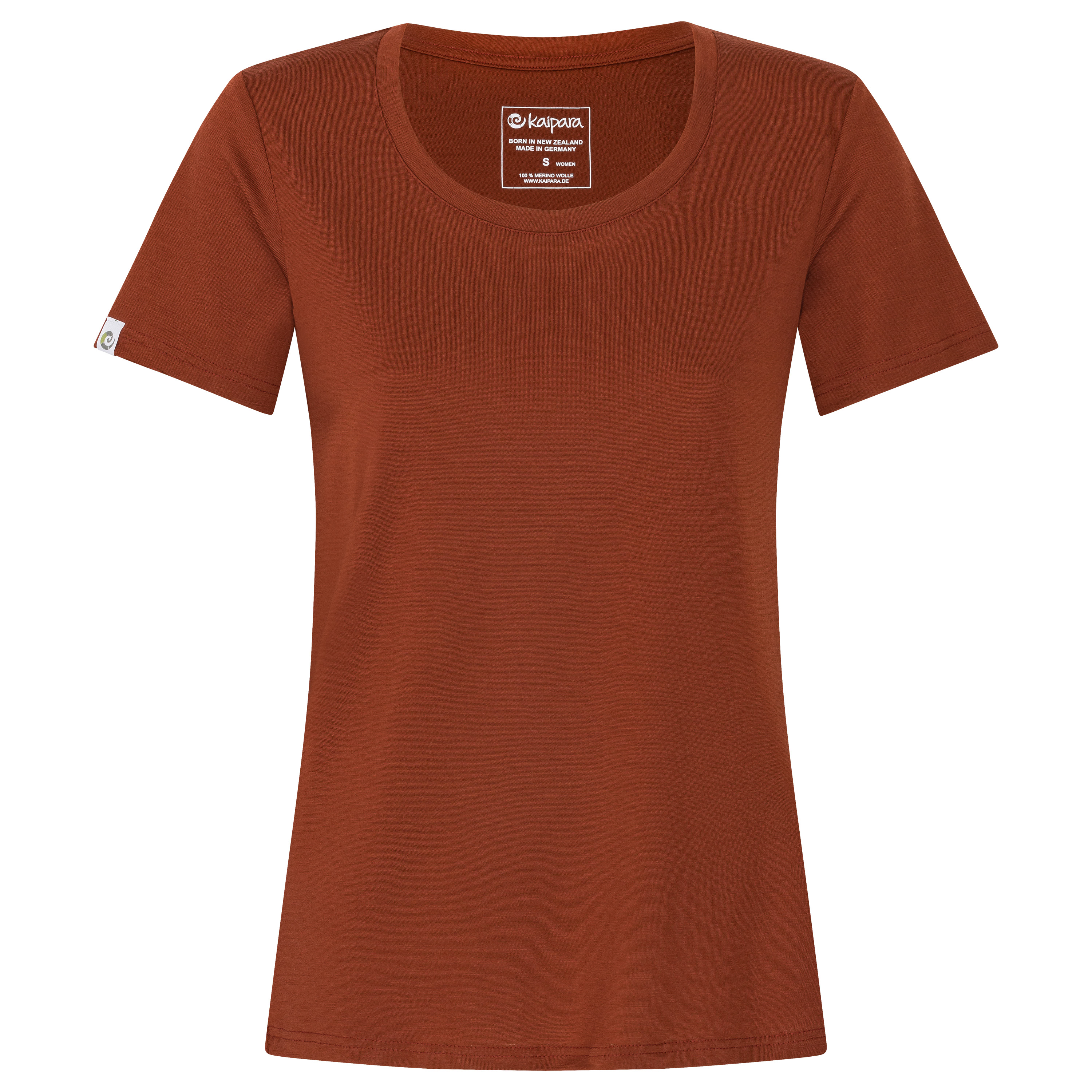 Merino Shirt Damen Kurzarm Regular Fit 200 weiter Rundhals