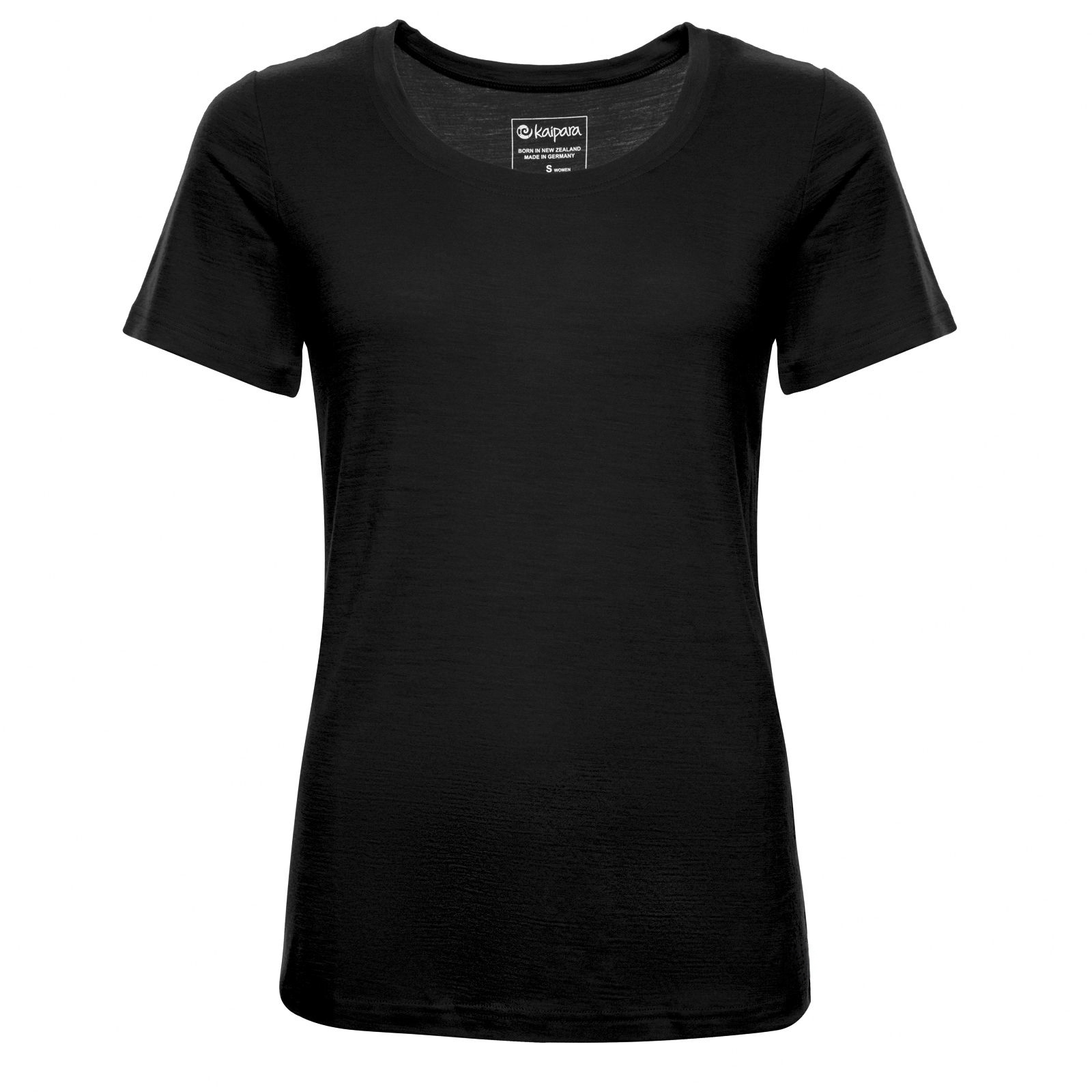 Merino Shirt Damen Kurzarm Slim Fit Raglan 200