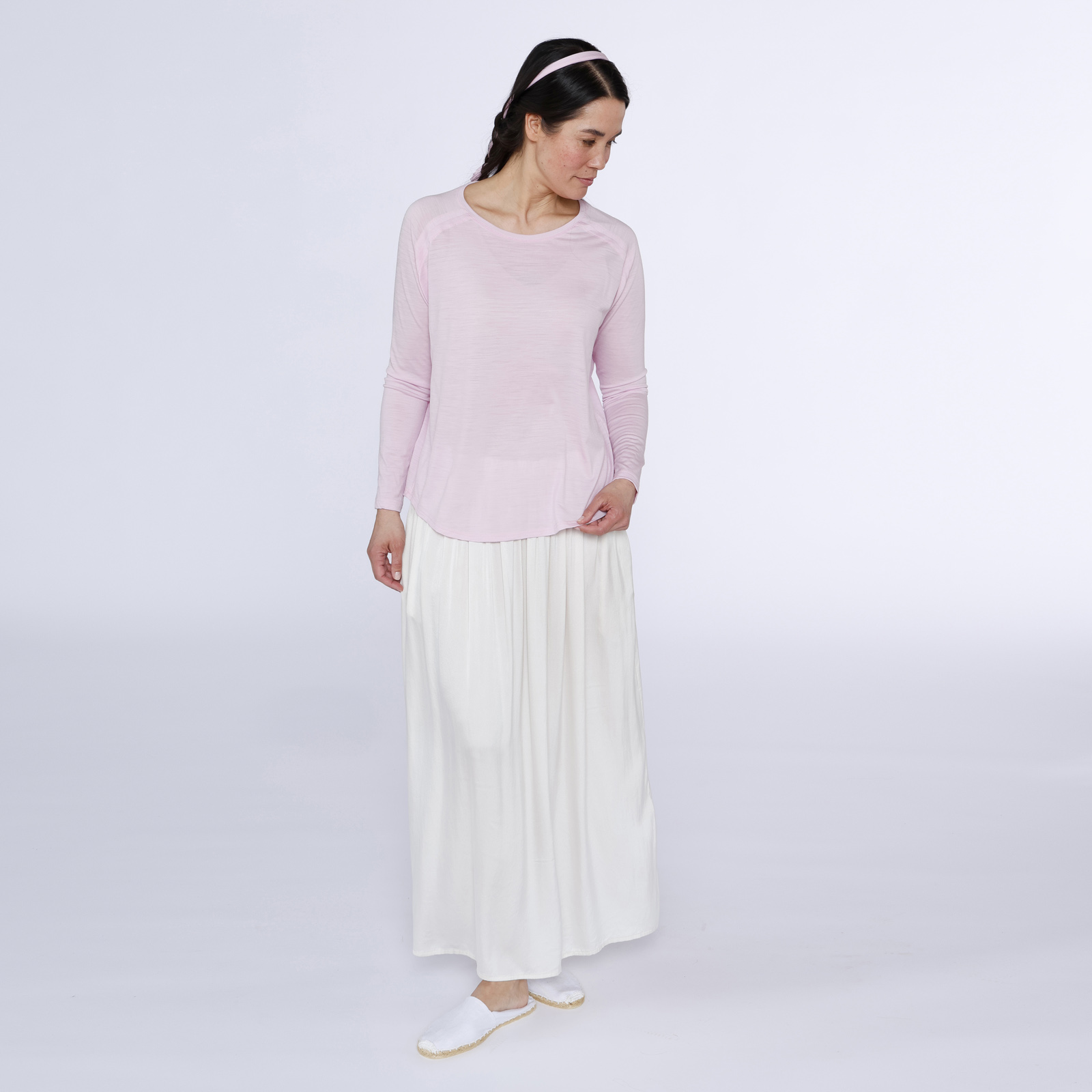URBAN Merino Longsleeve Damen Oversized 150