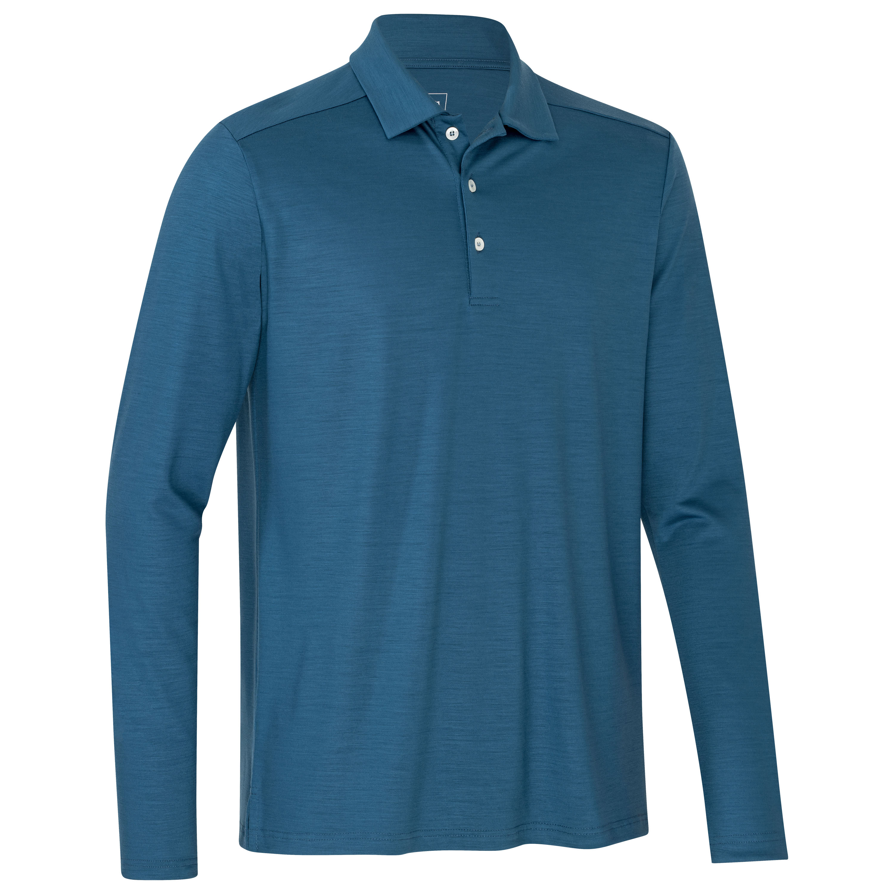 URBAN Merino Poloshirt Herren Langarm Regular 200