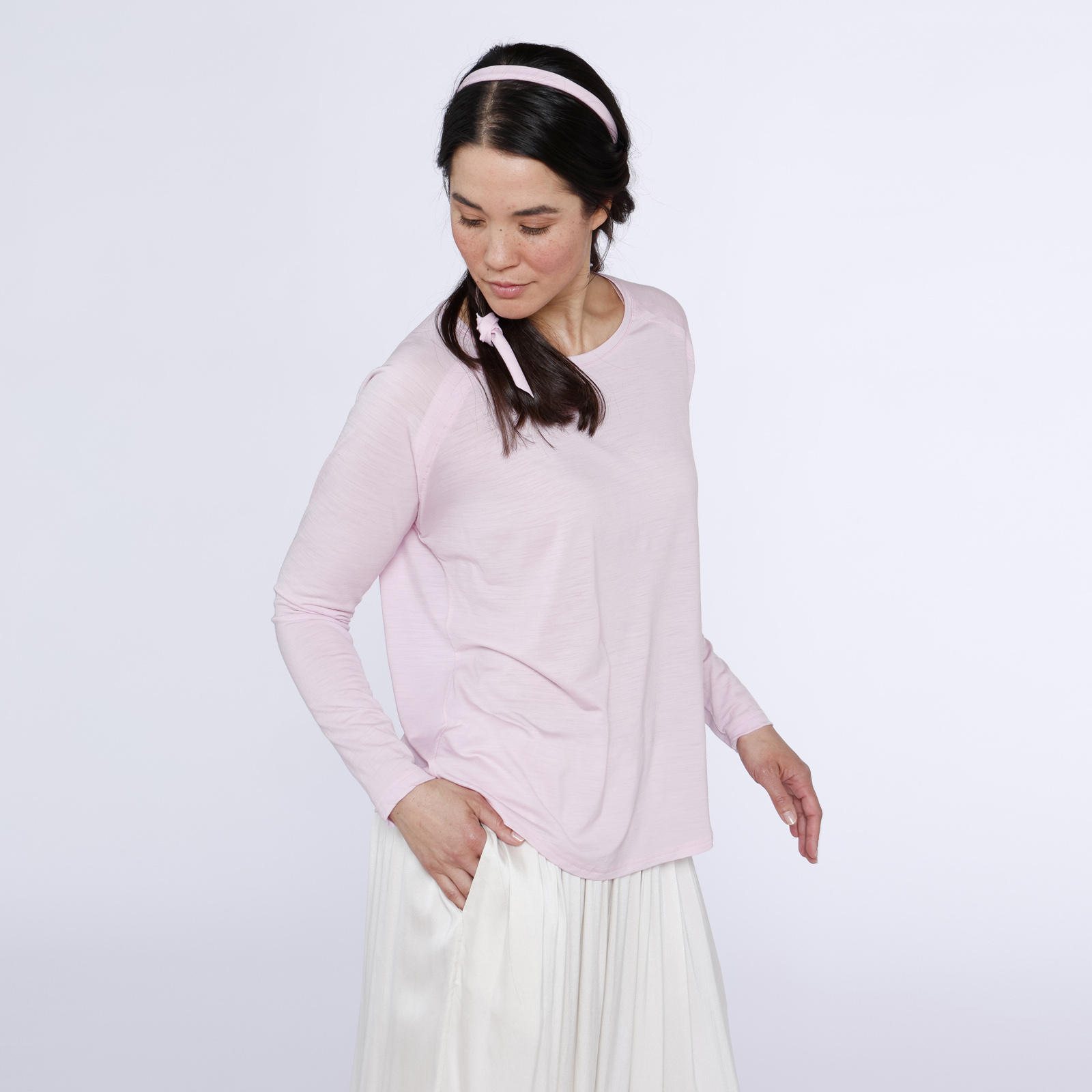 URBAN Merino Longsleeve Damen Oversized 150