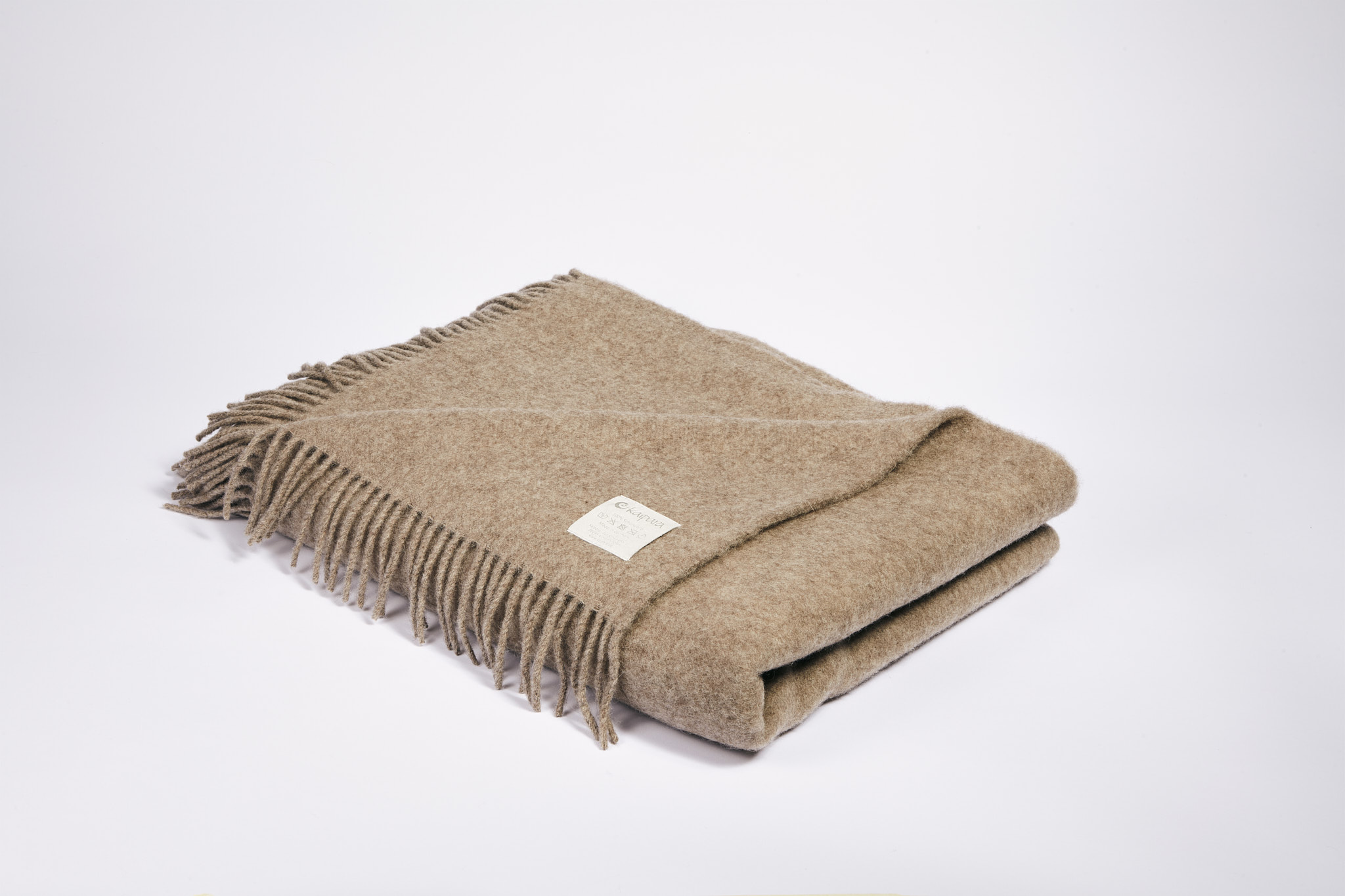 Das Plaid – Merino Decke 140 cm x 190 cm (850 g)