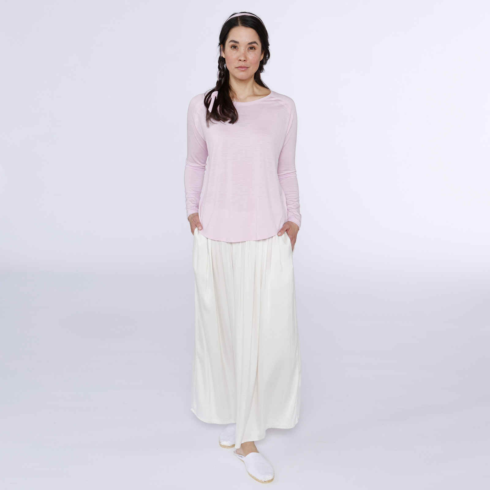 URBAN Merino Longsleeve Damen Oversized 150