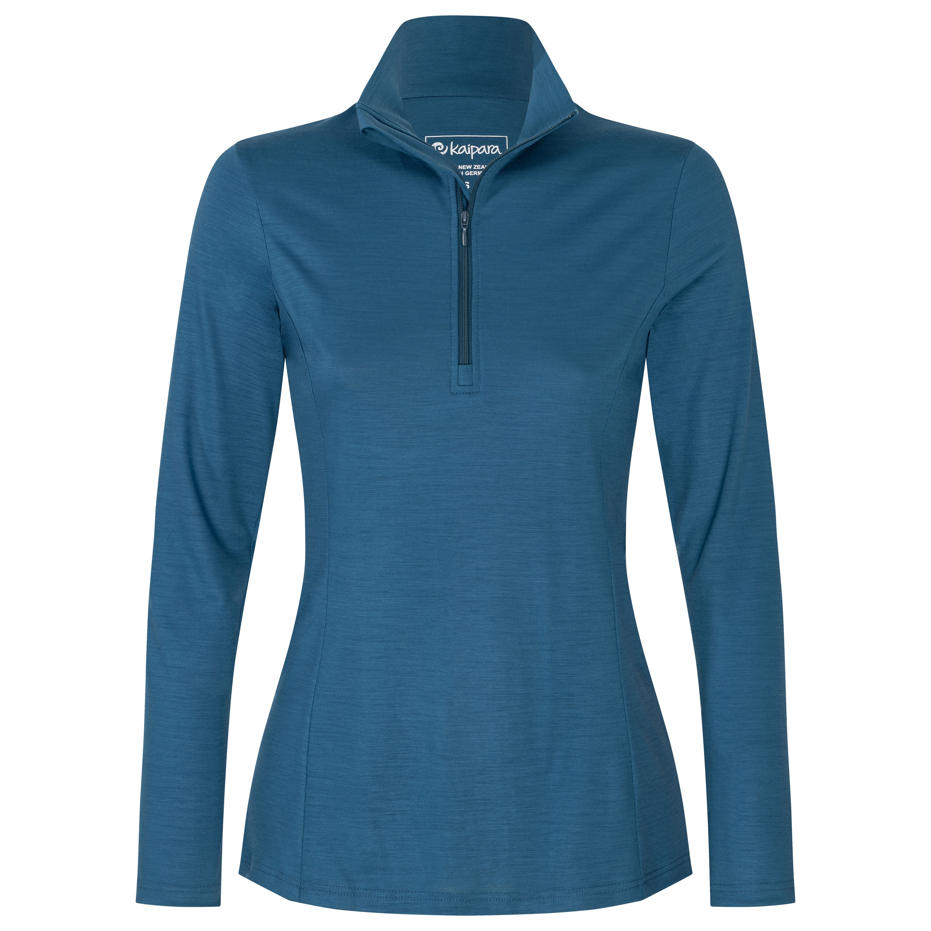 URBAN Merino Zip-Neck Damen Slim Fit 200