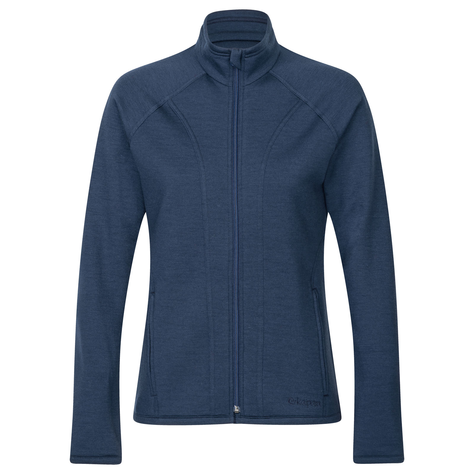 Merino Stehkragen Sweat Jacke Damen 270
