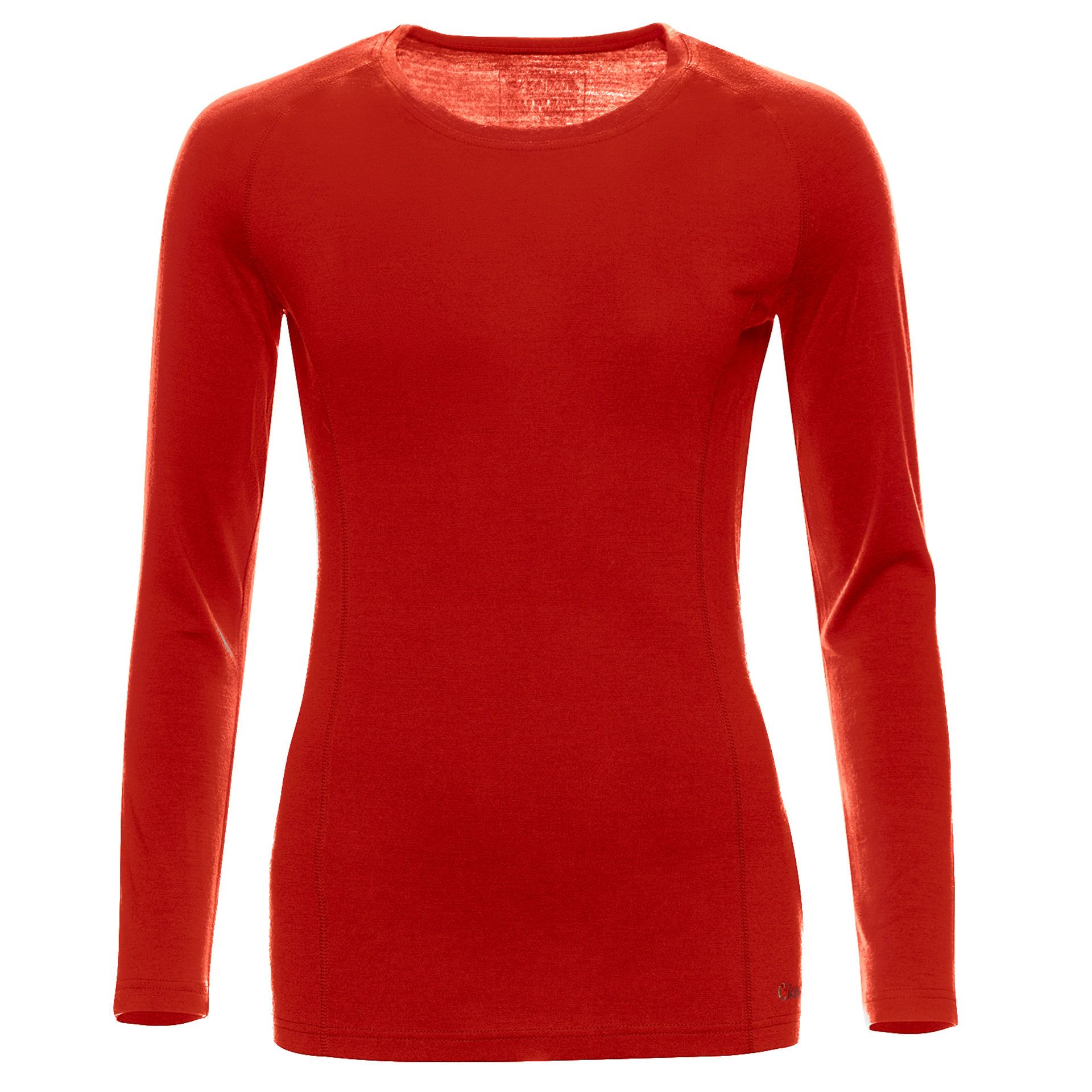 Merino Raglan Longsleeve Damen Slim Fit 200