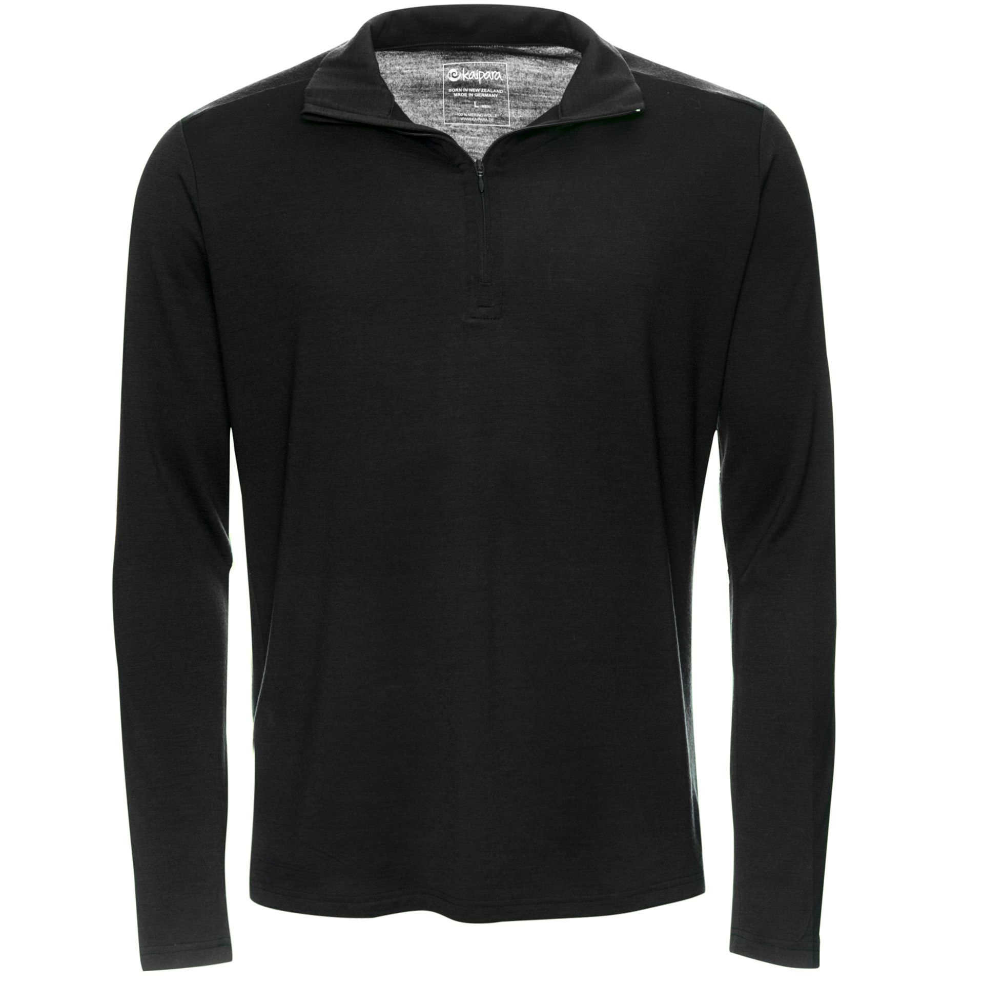 Merino Zip-Neck Herren Regular Fit 200