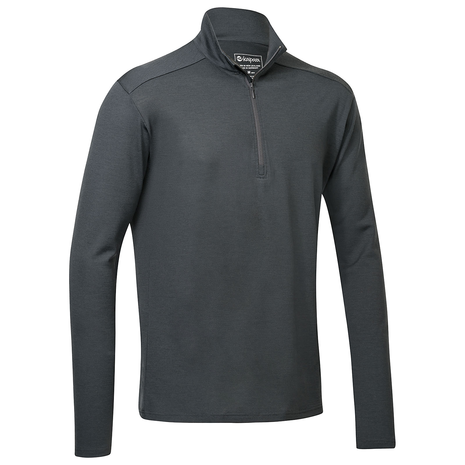 Merino Zip-Neck Herren Regular Fit 200
