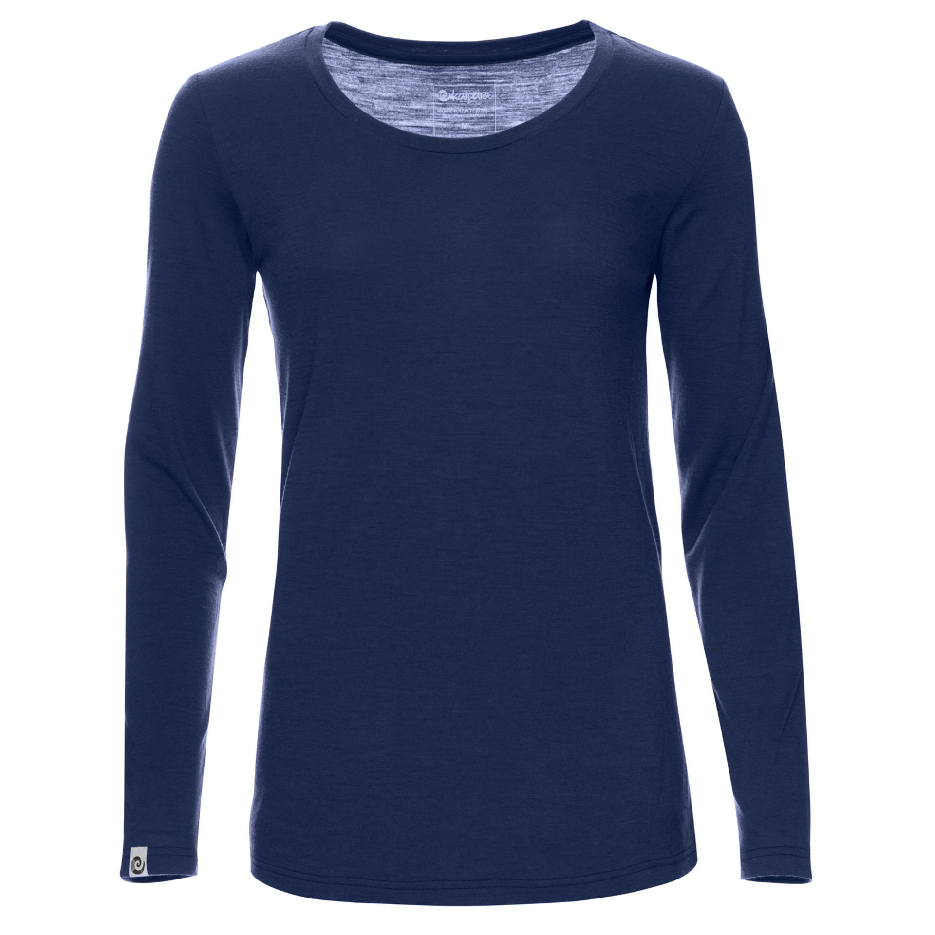 Merino Longsleeve Damen Regular Fit 150 weiter Rundhals